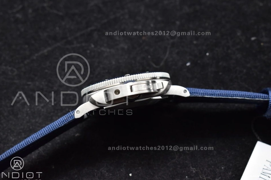 P Edition Dial 1:1 Best Strap PAM1289 Blue 994 Nylon Supportive VSF on Blue 0921